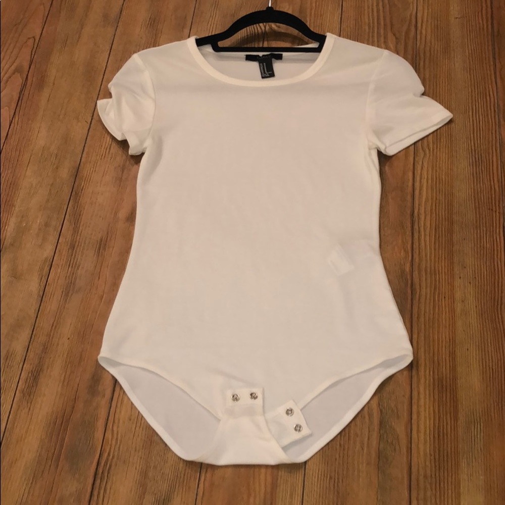 Forever 21 white bodysuit